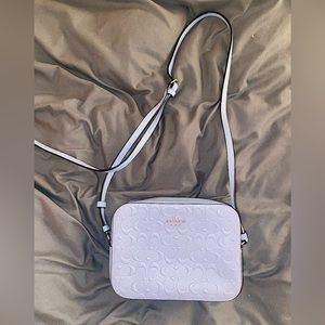 Light blue Coach purse